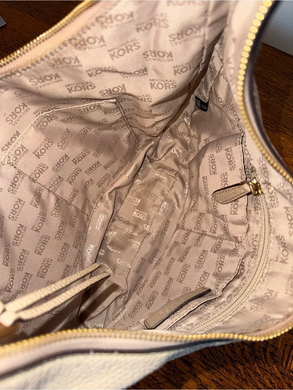 Michael Michael Kors Lydia Large Leather Hobo Bag